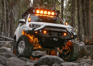 Toyota 4Runner 5th Gen (2010-2024) Hi-Lite Overland Front Bumper [PreRunner Bull Bar]