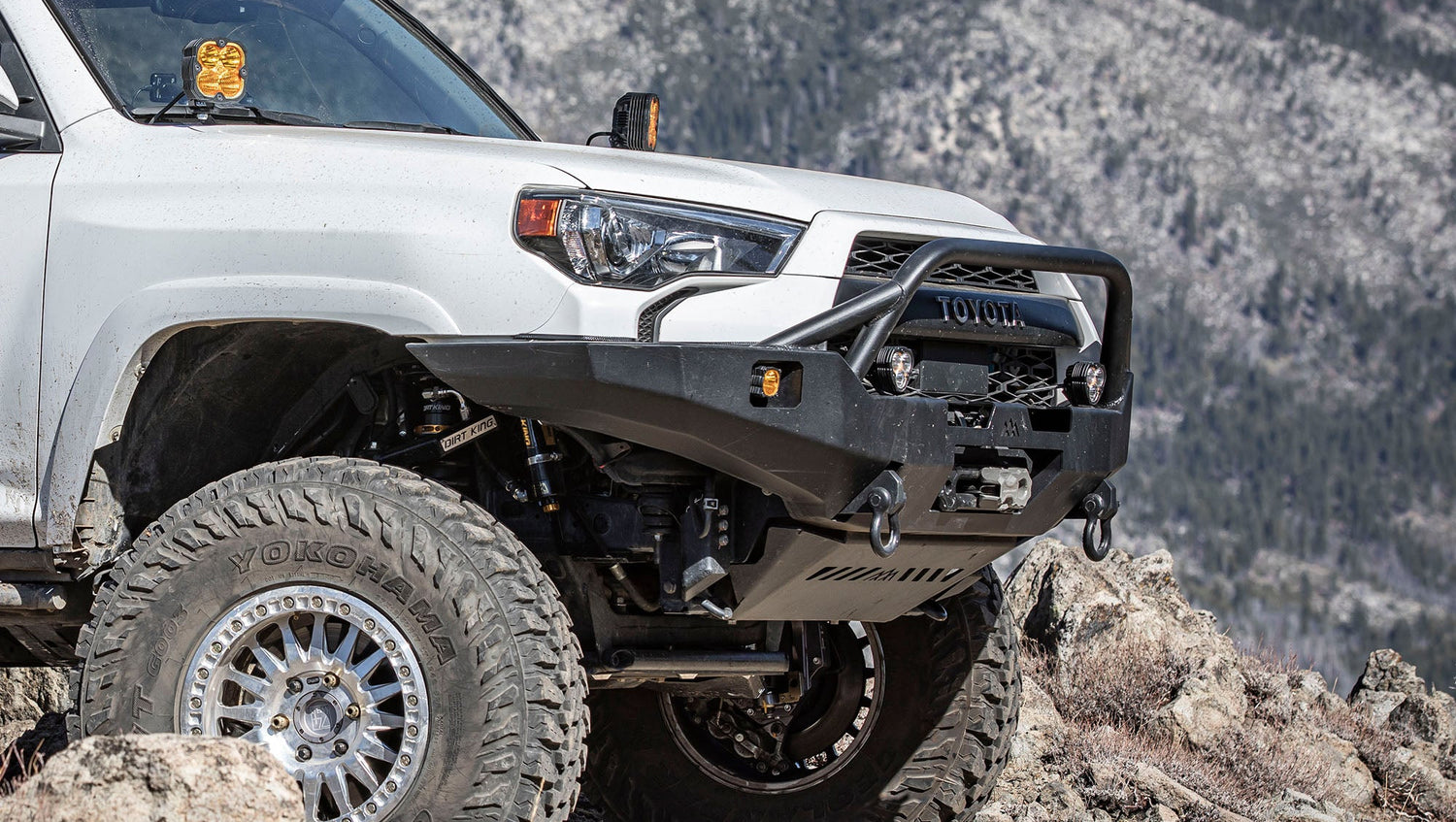 Toyota 4Runner 5th Gen (2010-2024) Hi-Lite Overland Front Bumper [PreRunner Bull Bar]