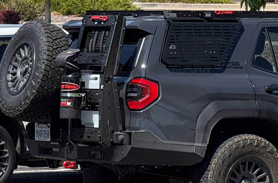 4runner Rear Swing Dual-Swing Rear Bumper - 6th Gen 4Runner – 4RunnerMods