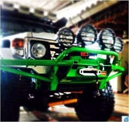 BT4x4 70 series Rally front bumper low profile