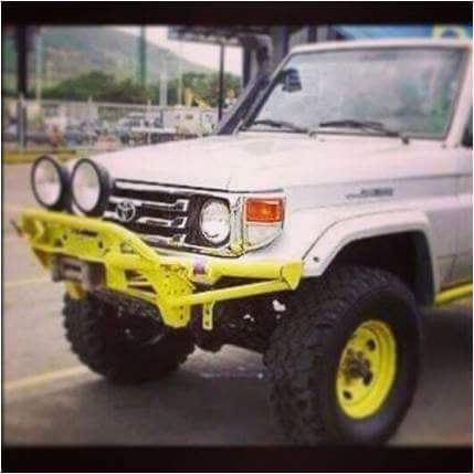 BT4x4 70 series Rally front bumper low profile