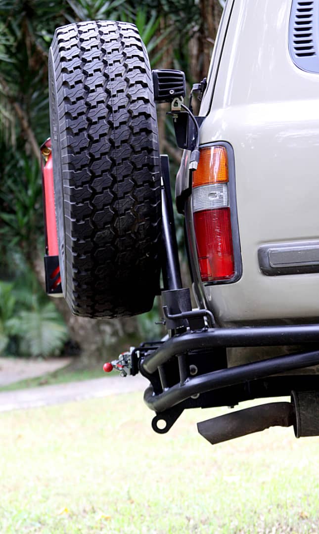 BT4X4 80 series Rally Style Rear Bumper