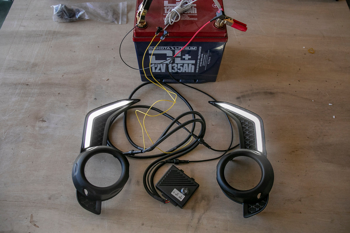 KC HILITES x TrailMade 5th Gen 4Runner Fang Lights V4