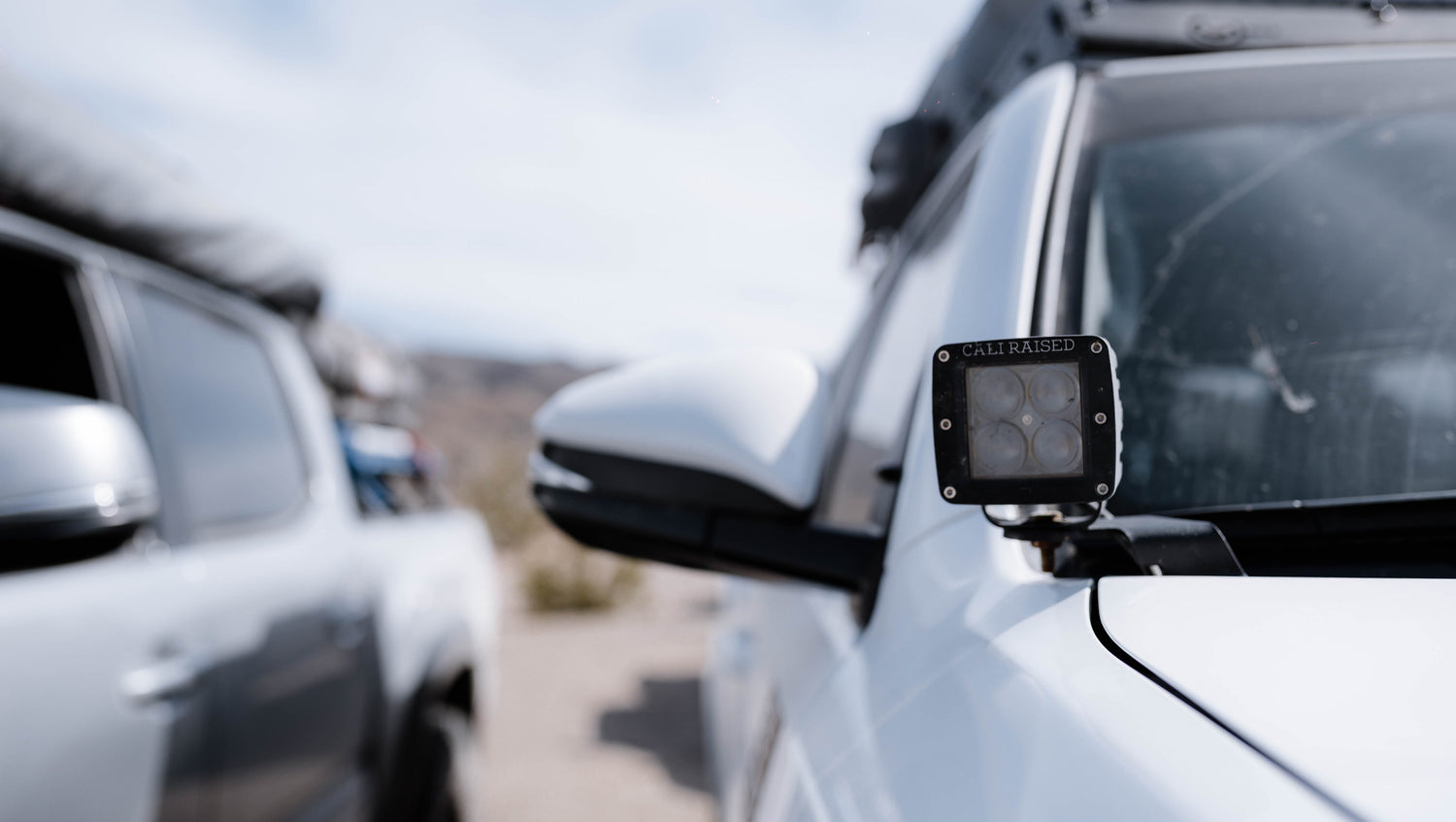 2010-2020 Toyota 4Runner Low Profile LED Ditch Light Brackets/Combo - Cali Raised LED