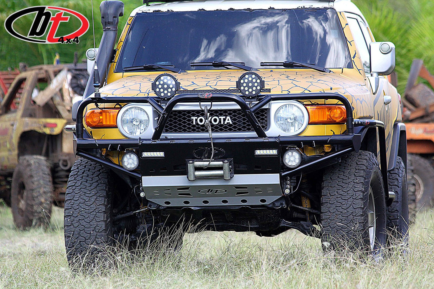 BT4x4 FJ Cruiser Rally front bumper