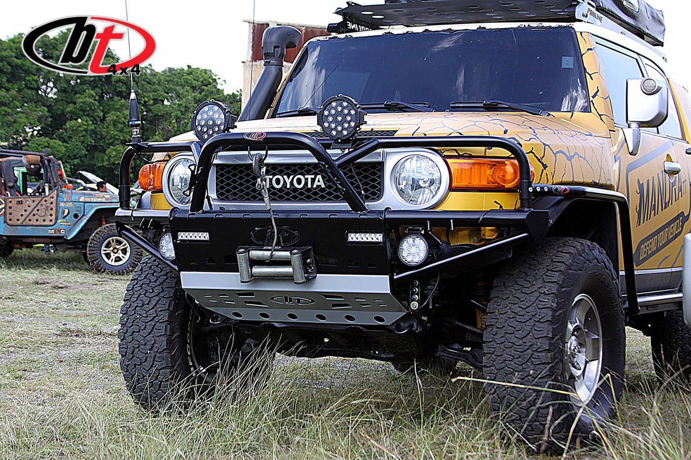 BT4x4 FJ Cruiser Rally front bumper