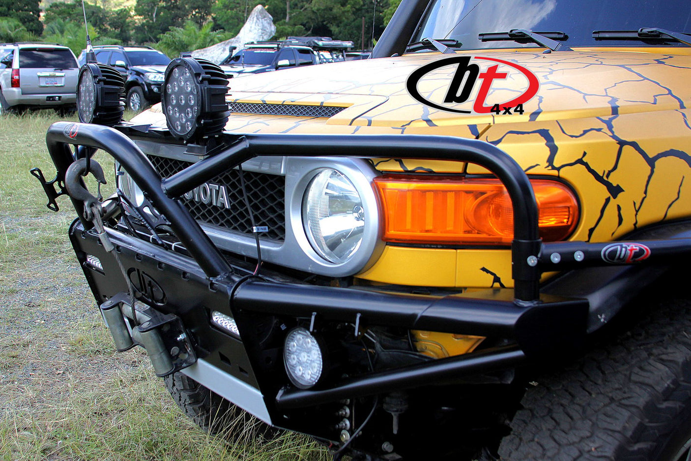 BT4x4 FJ Cruiser Rally front bumper
