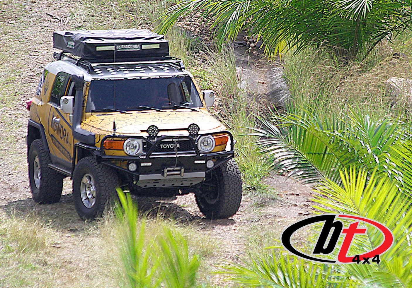 BT4x4 FJ Cruiser Rally front bumper