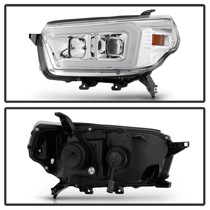 ( Spyder Signature ) Toyota 4Runner 10-13 Projector Headlights - Chrome