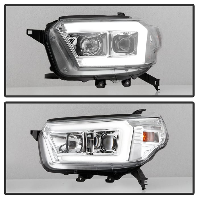 ( Spyder Signature ) Toyota 4Runner 10-13 Projector Headlights - Chrome