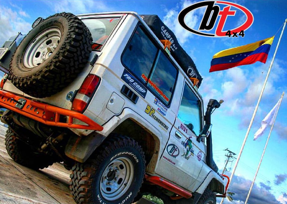 BT4x4 Toyota Land Cruiser 70/80 series Rally rear bumper