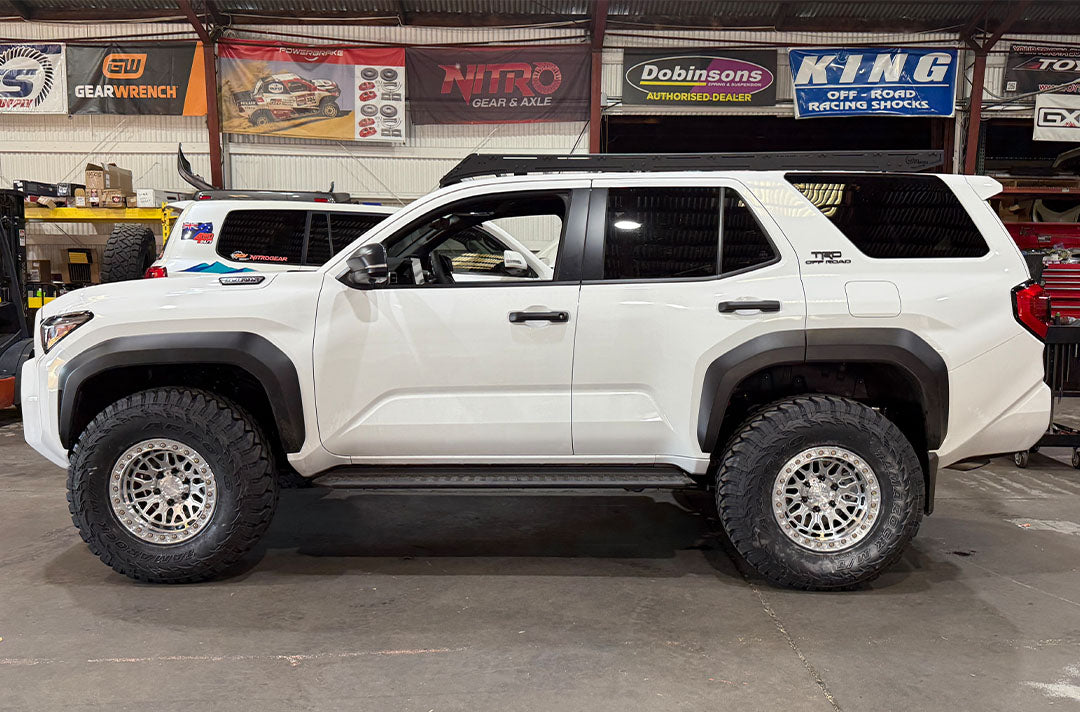 Peak Collar lift installed with rear spring spacer on 6th gen 4Runner