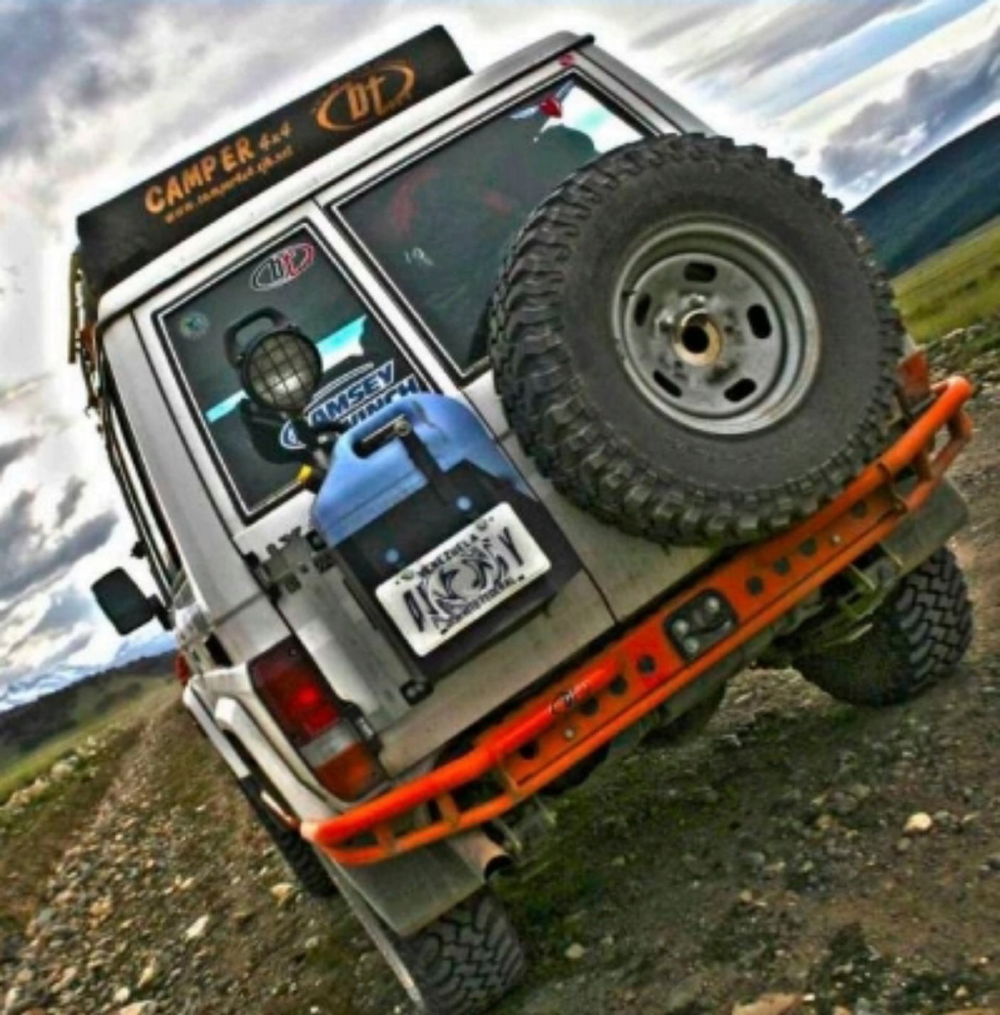 BT4x4 Toyota Land Cruiser 70/80 series Rally rear bumper
