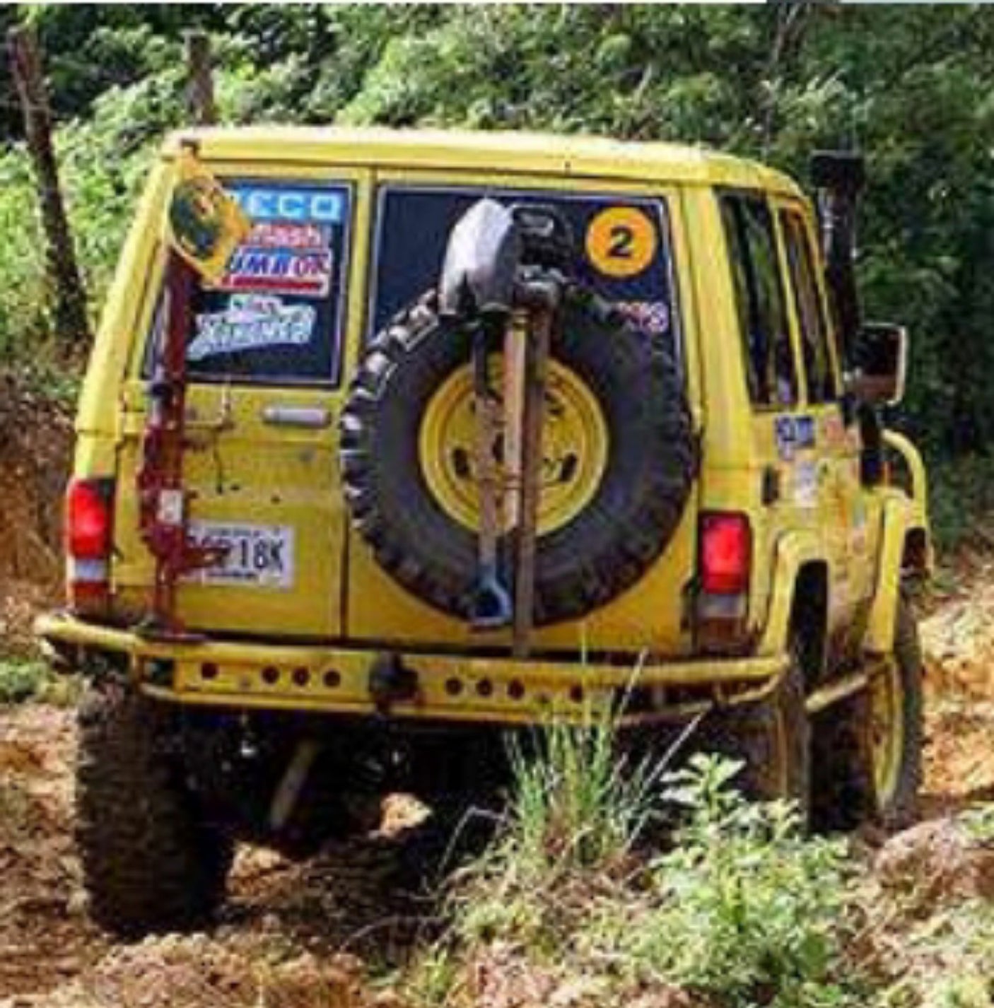 BT4x4 Toyota Land Cruiser 70/80 series Rally rear bumper