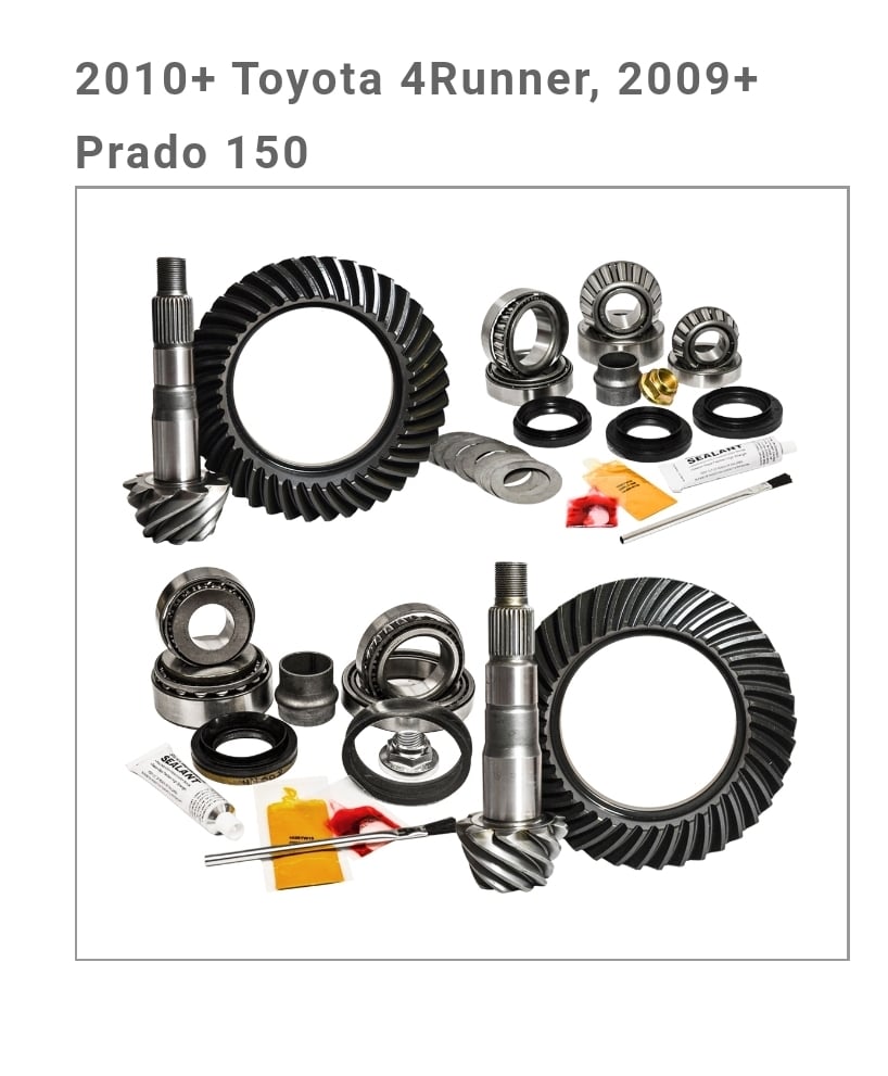 Nitro Gear Package - 2010+ Toyota 4Runner, 2009+ Prado 150 2010-2014 FJ Cruiser, E-Lock