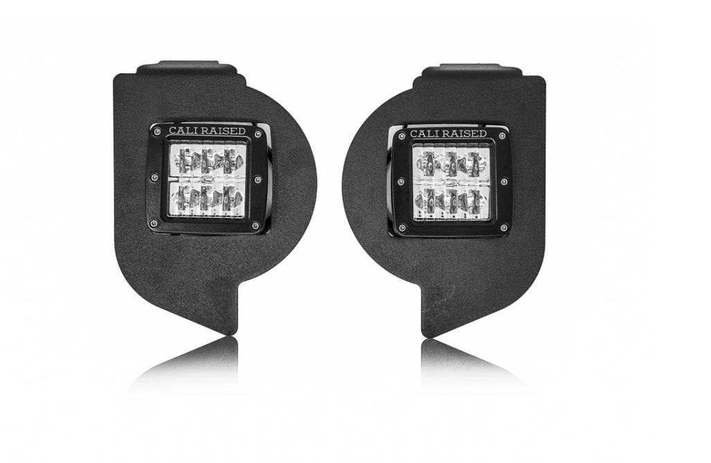 2014-2021 TOYOTA 4RUNNER LED FOG LIGHT POD REPLACEMENTS BRACKETS KIT