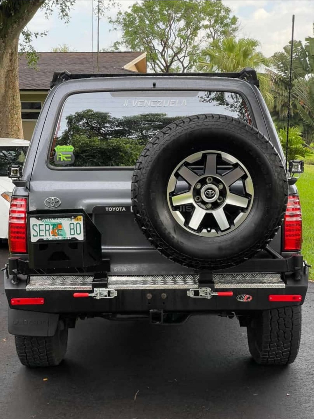 BT4X4 Toyota Land Cruiser 80 Series rear bumper