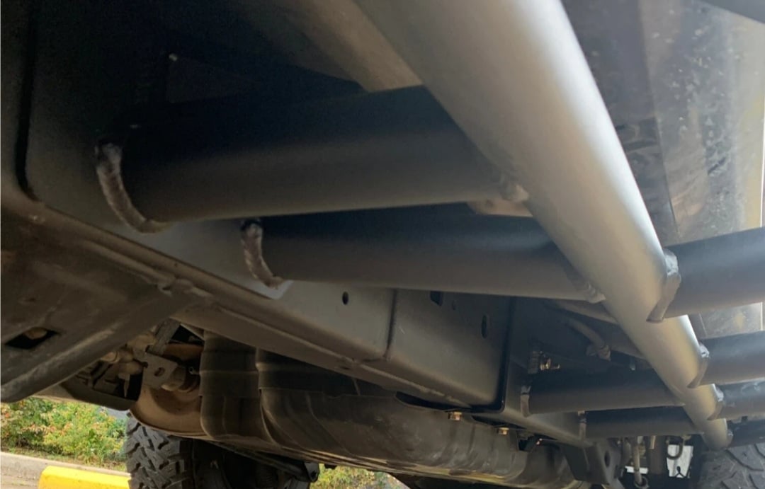 2003-2009 TOYOTA 4RUNNER TRAIL EDITION BOLT ON ROCK SLIDERS