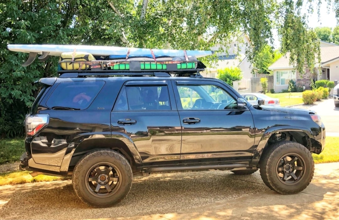 2010-2022 TOYOTA 4RUNNER TRAIL EDITION BOLT ON ROCK SLIDERS