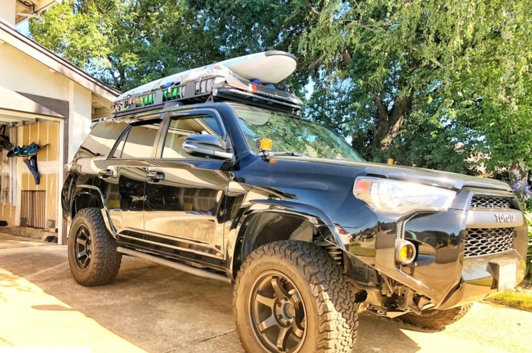 2010-2022 TOYOTA 4RUNNER TRAIL EDITION BOLT ON ROCK SLIDERS