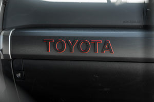 TOYOTA TRD PRO Dash Letters 5th Gen 4Runner