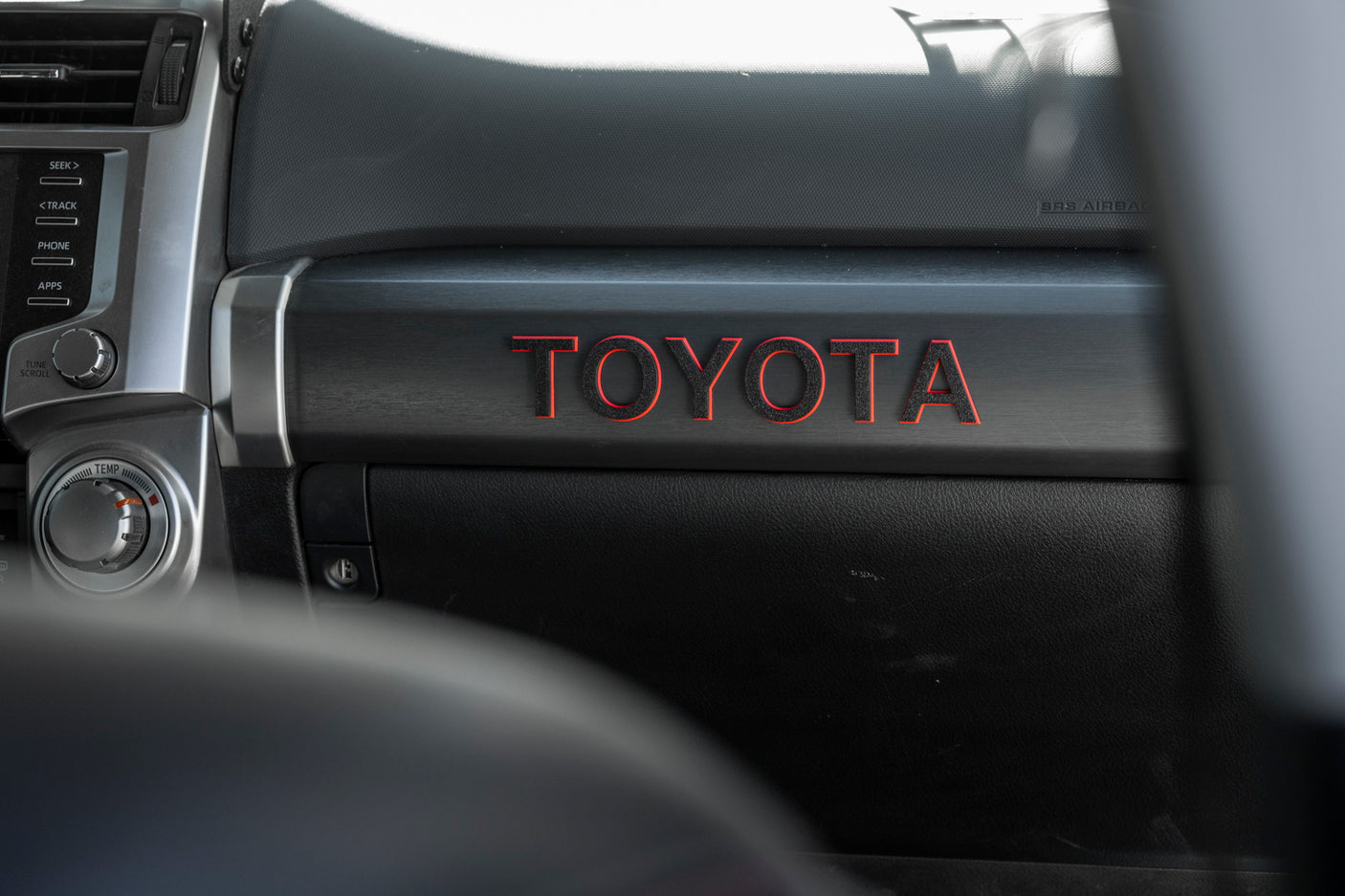 TOYOTA TRD PRO Dash Letters 5th Gen 4Runner