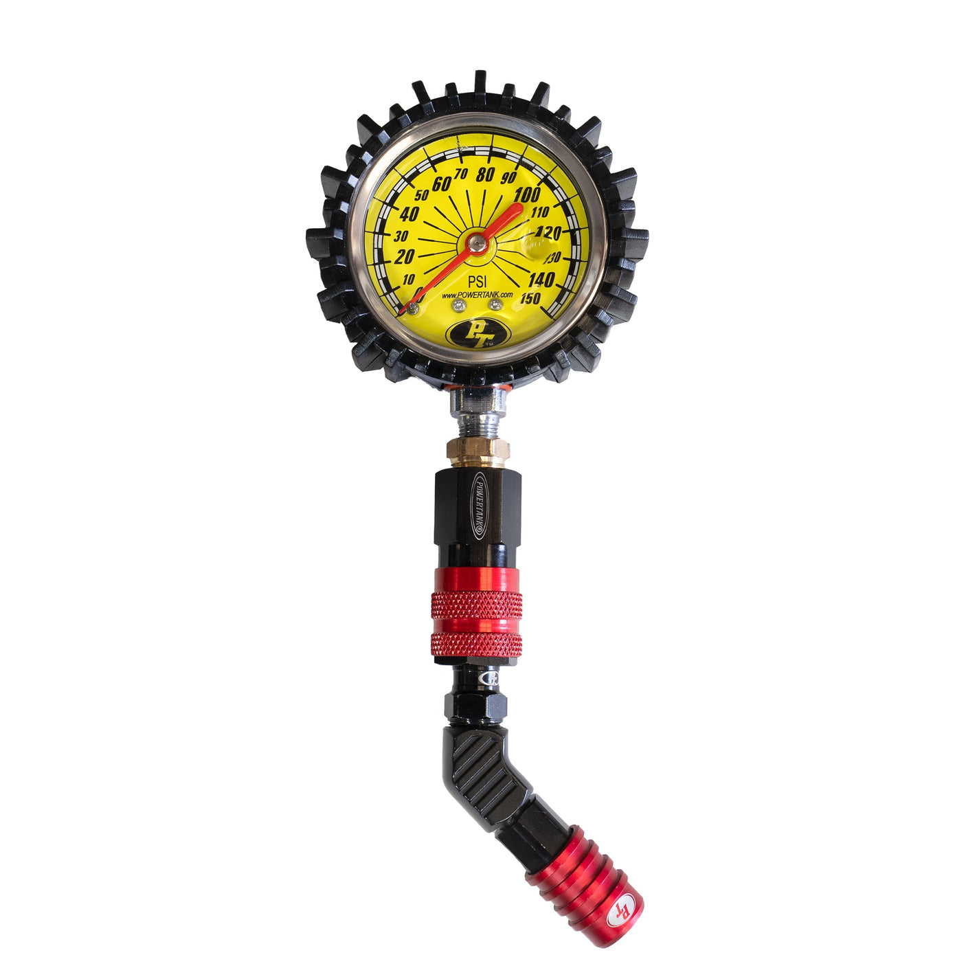 150A TPG RED - 150 psi Liquid Analog Modular Tire Pressure Gauge