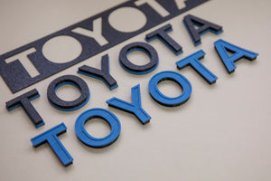 TOYOTA TRD PRO Dash Letters 6th Gen 4Runner