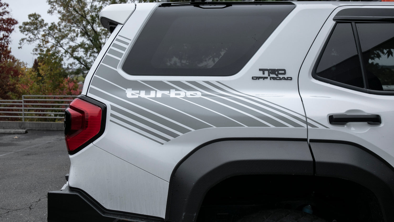 6th Gen 4Runner Retro Turbo Livery Decal Kit