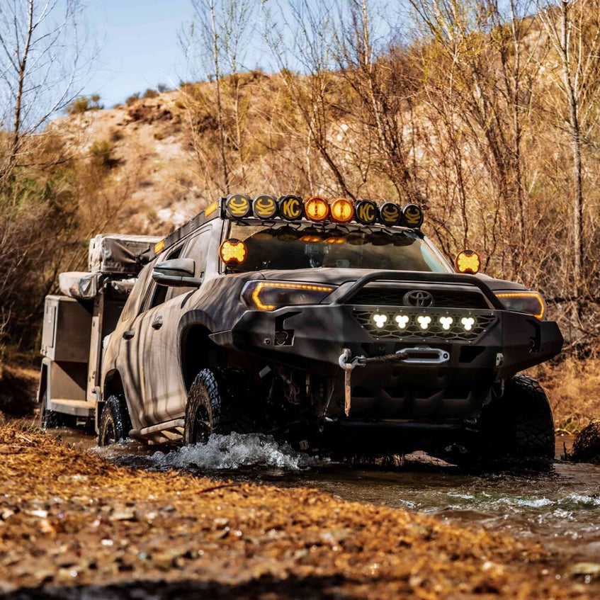 Bracket Set - Pillar / Ditch Mount - Pair - for 10-24 Toyota 4Runner - # 73500