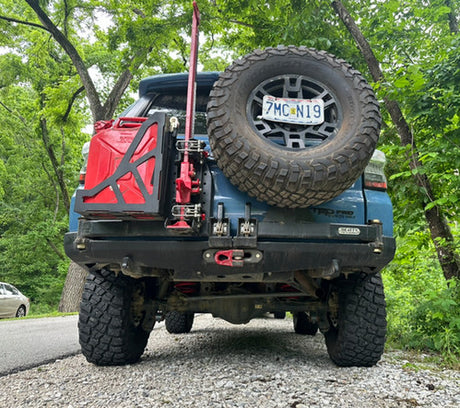Premium 2015-2024 4Runner High-Clearance Rear Winch Bumper - Off-Road Ready