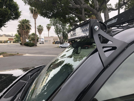 2003-2020 Toyota 4Runner 52" Curved LED Light Bar Roof Brackets/Combo - Cali Raised LED