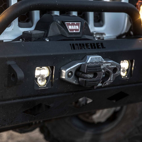 KC HiLiTES Fog Lights FLEX ERA® 3 Dual Mode SAE Fog LED Light Pods - 2-Light Master Kit - # 284