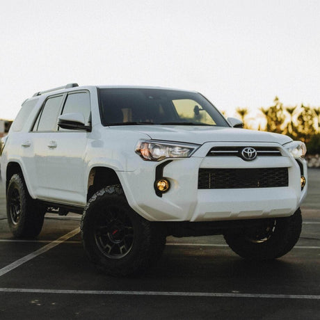 KC HiLiTES Fog Lights FLEX ERA® 3 Dual Mode SAE Fog LED Light Pods - 2-Light Master Kit - Toyota Tacoma/4Runner/Tundra - # 97154
