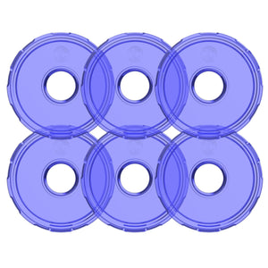 KC HiLiTES Lens Cyclone V2 LED - Replacement Lens - Blue - 6-PK - #4414
