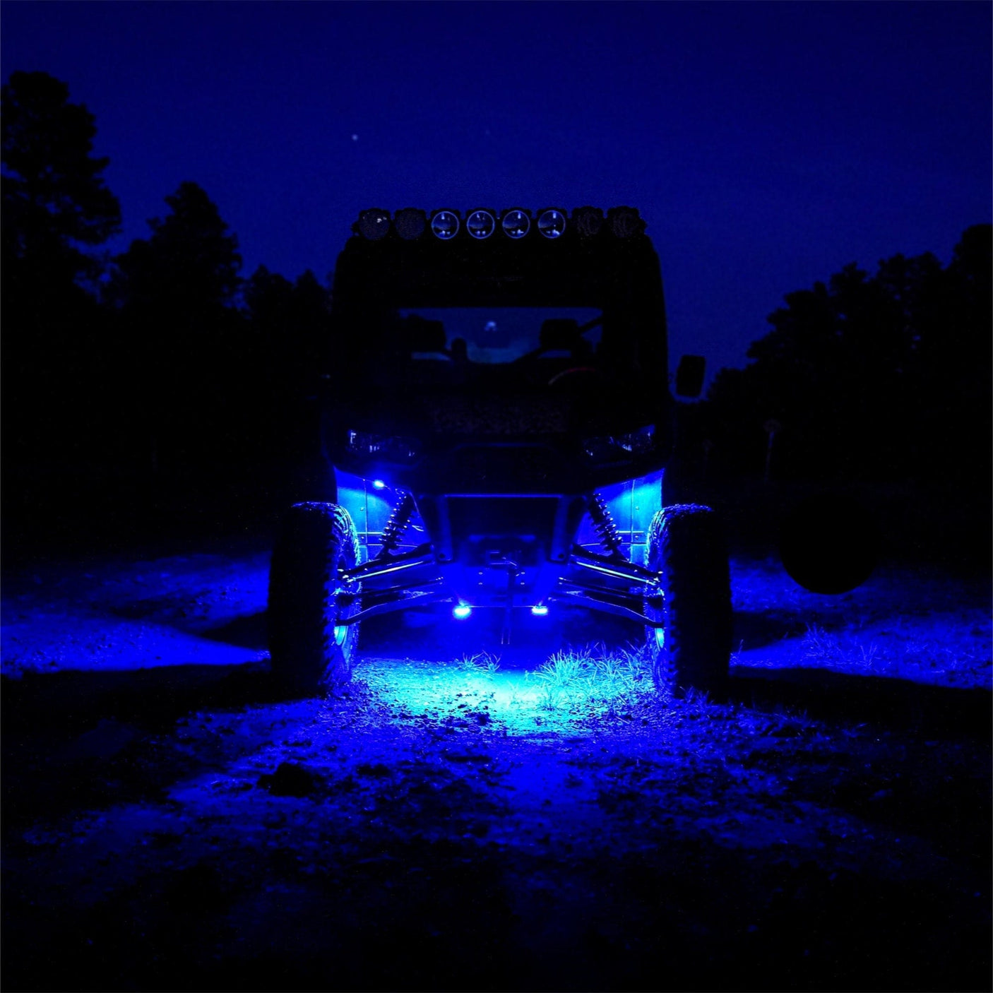 KC HiLiTES Lens Cyclone V2 LED - Replacement Lens - Blue - Single - #4404