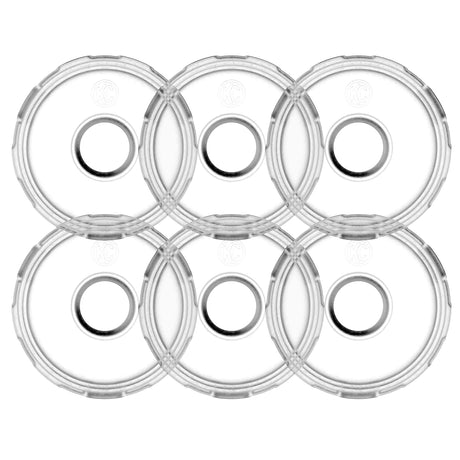 KC HiLiTES Lens Cyclone V2 LED - Replacement Lens - Diffused - 6-PK - #4411
