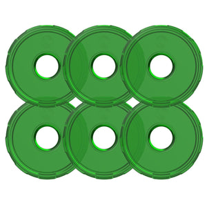 KC HiLiTES Lens Cyclone V2 LED - Replacement Lens - Green - 6-PK - #4415