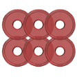 KC HiLiTES Lens Cyclone V2 LED - Replacement Lens - Red - 6-PK - #4413