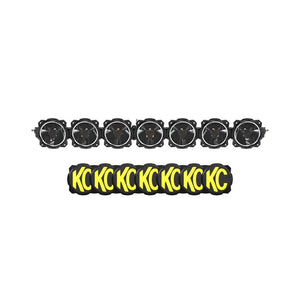 KC HiLiTES Light Bars Threaded Bumpstop 45" Gravity®️ Titan™ LED Light Bar - 7-Light - # 91420