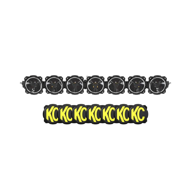 KC HiLiTES Light Bars Threaded Bumpstop 45" Gravity®️ Titan™ LED Light Bar - 7-Light - # 91420