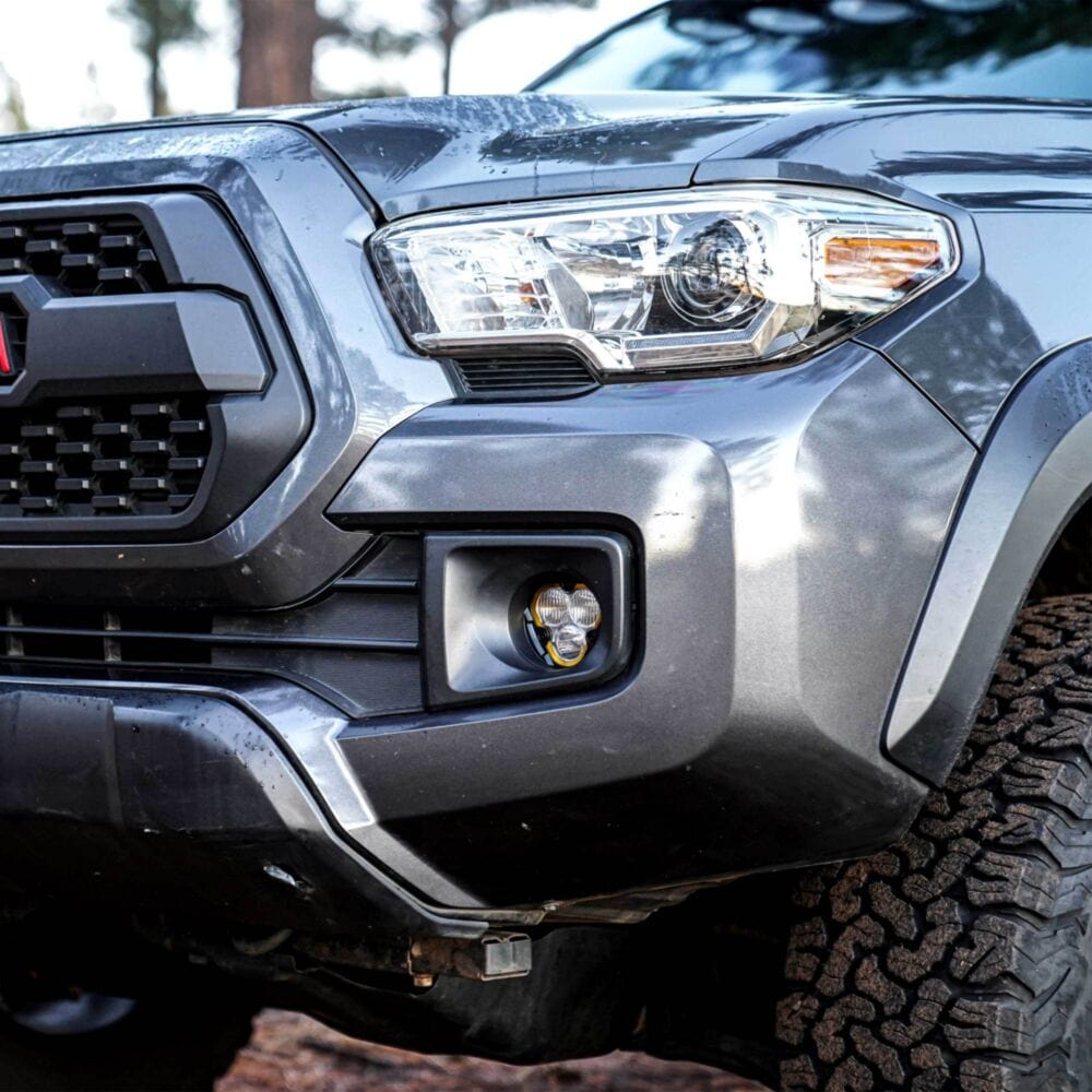 KC HiLiTES Light Mounts Bracket Set - Fog Pocket Kit for FLEX ERA® 3 - Brackets and Bezels - For Toyota Vehicles (pr) - # 7471