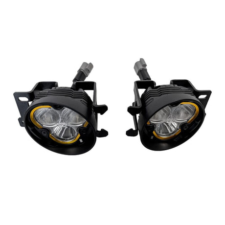 KC HiLiTES Light Mounts Bracket Set - Fog Pocket Kit for FLEX ERA® 3 - Brackets and Bezels - For Toyota Vehicles (pr) - # 7471