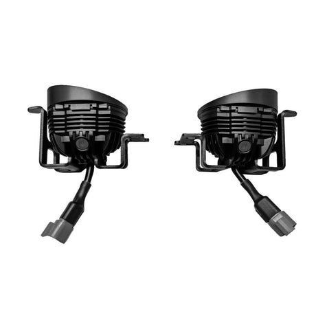 KC HiLiTES Light Mounts Bracket Set - Fog Pocket Kit for FLEX ERA® 3 - Brackets and Bezels - For Toyota Vehicles (pr) - # 7471