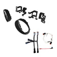KC HiLiTES Light Mounts Bracket Set - Fog Pocket Kit for FLEX ERA® 3 - Brackets and Bezels - For Toyota Vehicles (pr) - # 7471