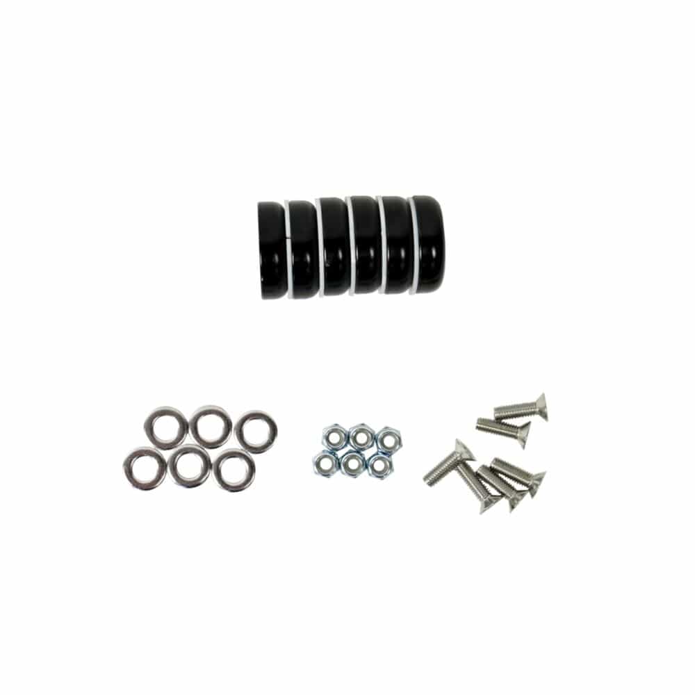 KC HiLiTES Light Mounts Magnet Mount Kit for Cyclone LED V2 Lights - 6 Pack - # 1373