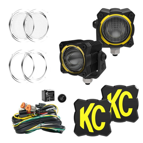 KC HiLiTES Light Pods FLEX ERA® 1 - 2-Light Master LED Light Pod Kit - # 265