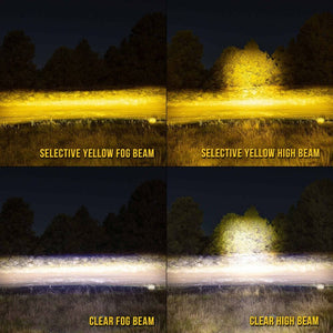 KC HiLiTES Light Pods FLEX ERA® 3 Dual Mode SAE Fog LED Light Pod - Single Light Master Kit - # 1284