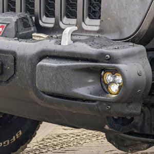 KC HiLiTES Light Pods FLEX ERA® 3 Dual Mode SAE Fog LED Light Pod - Single Light Master Kit - # 1284