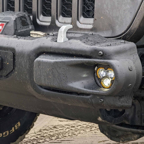 KC HiLiTES Light Pods FLEX ERA® 3 Dual Mode SAE Fog LED Light Pod - Single Light Master Kit - # 1284
